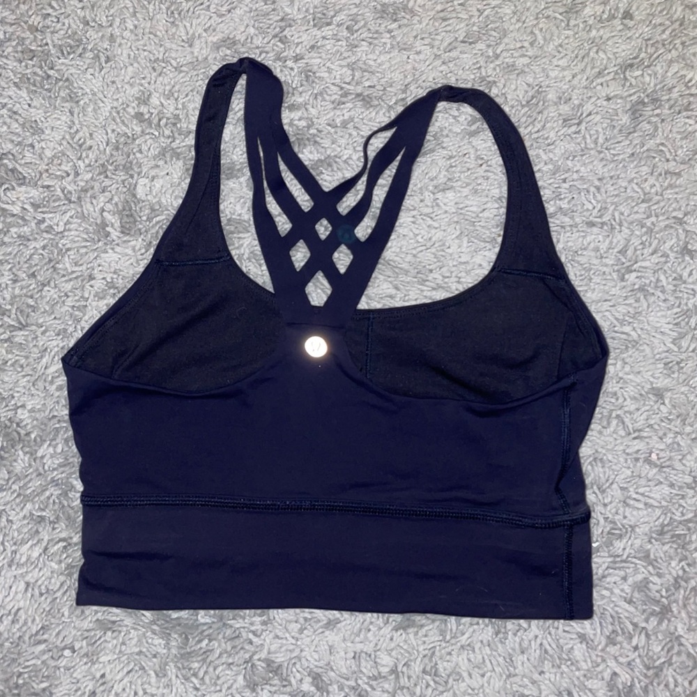 Lululemon cropped workout bra